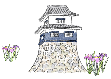 お城のイラスト